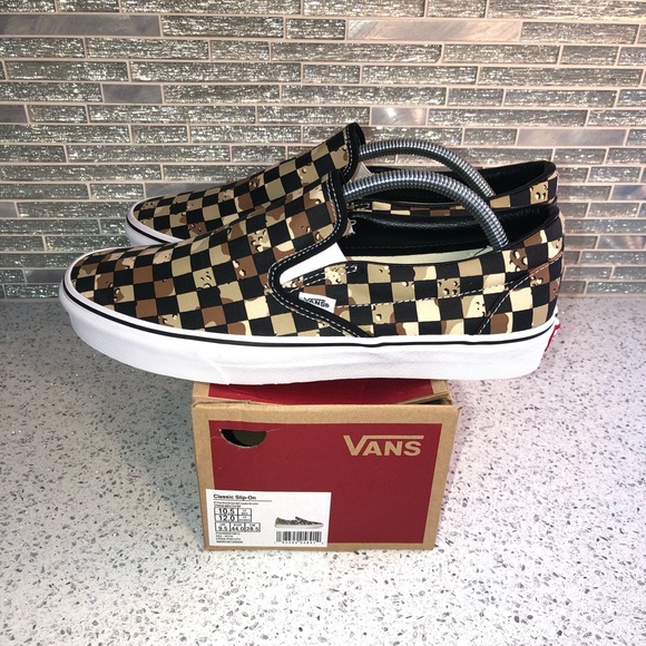 vans classic slip on mens
